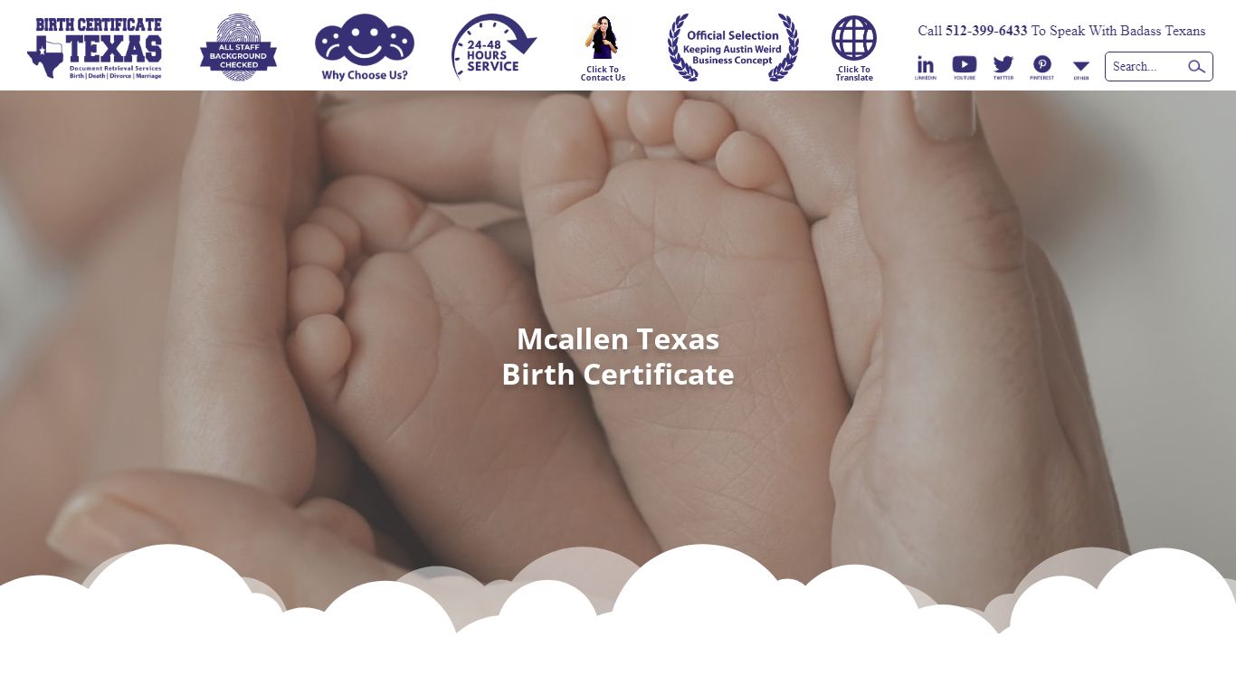 Birth Certificate Mcallen|Mcallen Birth Certificate|Birth Records Office